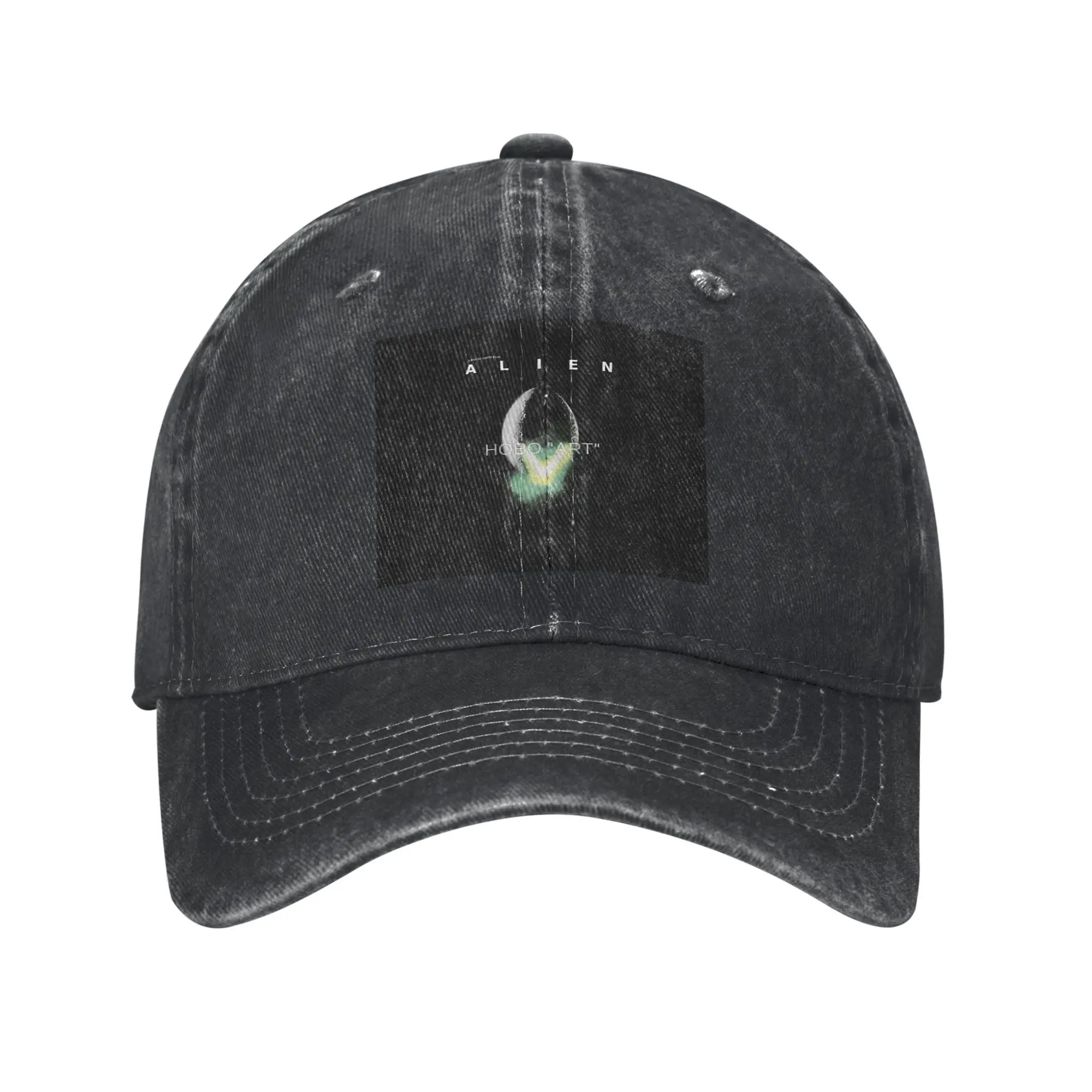 Alien Movie Poster Fashion Baseball Cap  Cool Men's Panama Hat  Windproof Outing Men's Panama Hat