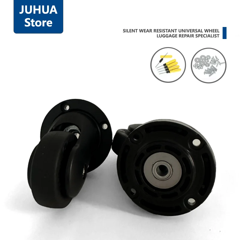 

Универсальное колесо для багажа W409, чехол на тележке, универсальные аксессуары на колесиках, износостойкое бесшумное сменное колесо