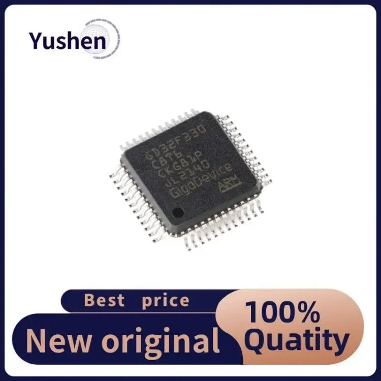 GD32F330C8T6  ARM Cortex-M4 32-bit Microcontroller MCU Chip LQFP-48  100% Quality New Original