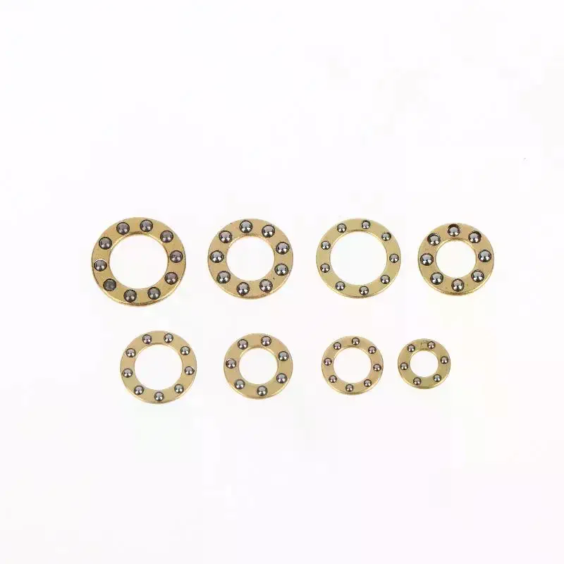 Mini Plane Axial Bearing Ceramic Steel Ball Thrust Copper Support Folding Knife Opening And Closing Accessories 10Pcs