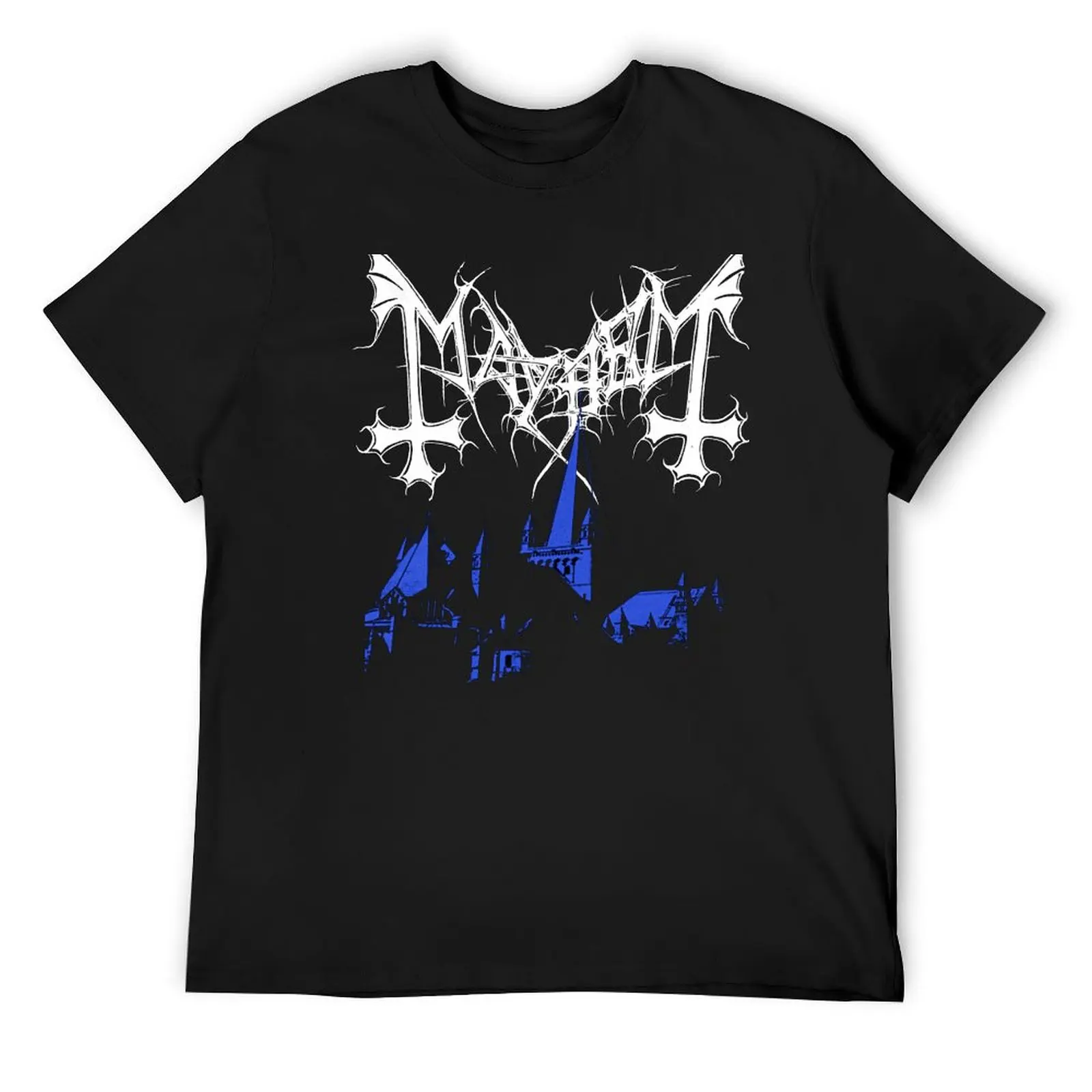 Mayhem - Norway Band - Original Logo - Fanart De Mysteriis Dom Sathanas T-Shirt plain quick drying men t shirts