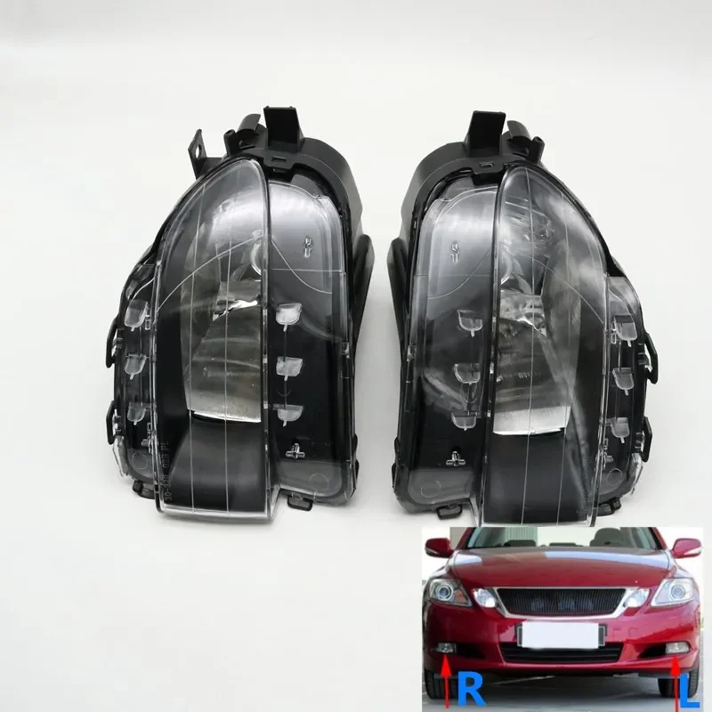 For Lexus GS Series GS300 GS350 GS430 GS460 GS450h 2005-2011 Car Front Bumper Fog Light Daytime Running Driving Lamp