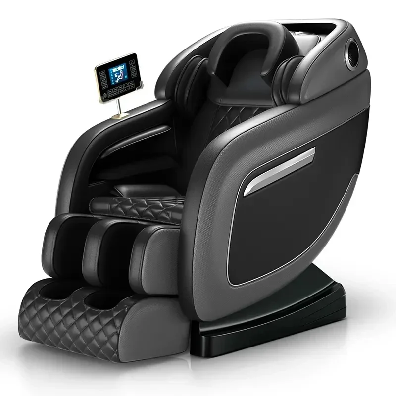 Shiatsu Zero Gravity 4D Heating Control Lift Up Sofa Full Body Massage Chair with LCD Controller for Personal Health Care