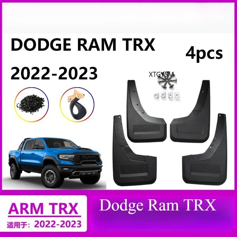 For Dodge Ram TRX 2022 2023 2024 Fender Mudflaps Splash Guards Mudguards Mud Flaps car Accessories