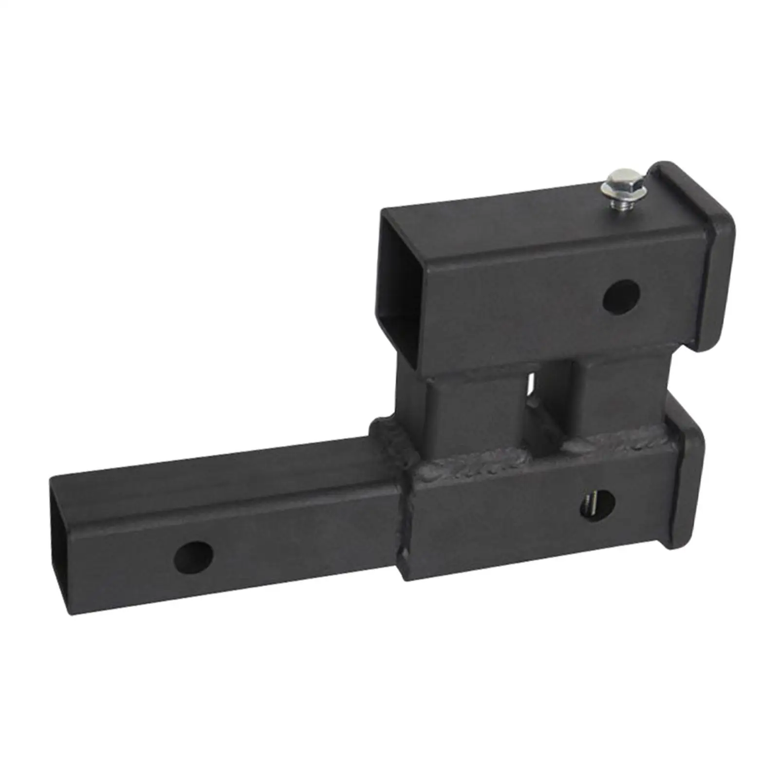 Double Hitch Receiver Equipment Towing Tool Simple Using Heavy Duty Spare Double Trailer Hitch Extender for SUV Boat Vehicle