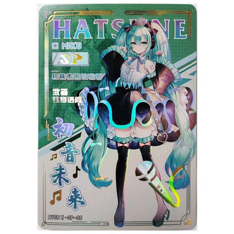 Anime Goddess Story Rare SP Flash Cards Amiya Kitasan Black Belfast Hatsune Miku Toys for boys Collectible Cards Birthday Gifts