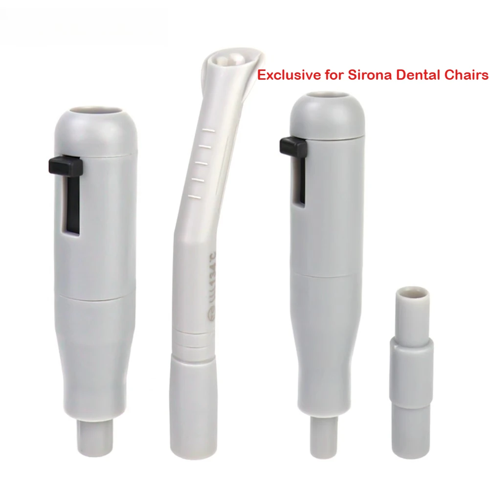 Dental Strong&Weak Suction Tips and Saliva Ejectors,High-Temperature Sterilizable with Switch,Exclusive for Sirona Dental Chairs
