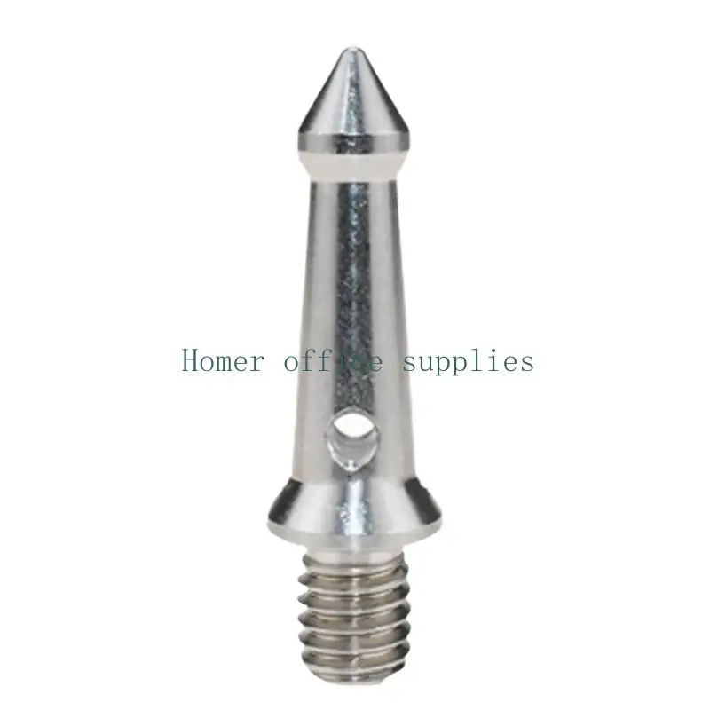 K43B Tripod Foot Stainless Steel Monopod Feet Screw Silver Screw Mount