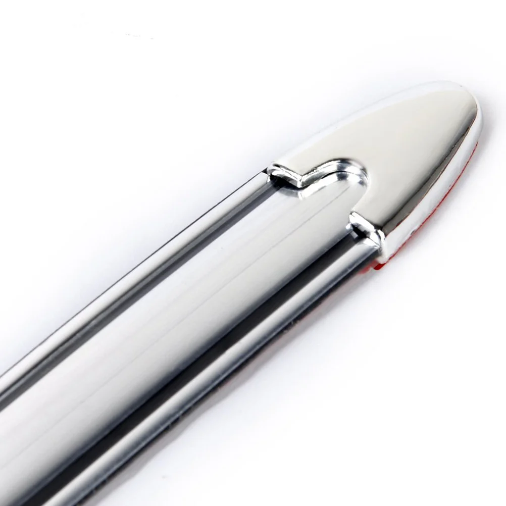 

4Pcs Car Bumper Crash Bar Strips Self Adhesive Anti-Scratch Shock Protection Rubber Car Bumper Guard Protector