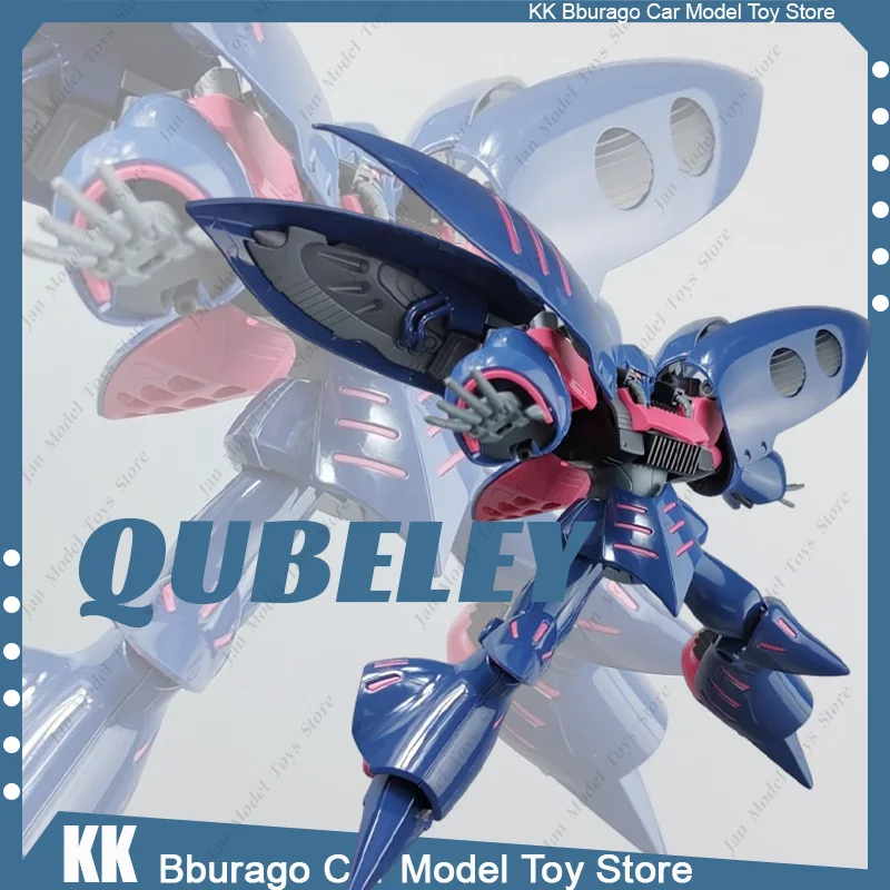 JMS HG 1/144 QUBELEY MK2 Assembly Model Kit AMX-004-2 ELPEO PLE Revive Action Figures Robot Plastic Model Kit Custom Gift Toy