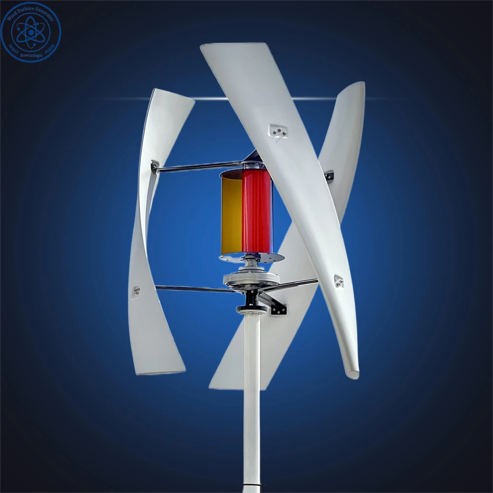 8000W 10000W 15000 20000w Permanent Magnet Vertical Wind Turbine Generator 12V 24V 48v 96v 8kw  Free Energy