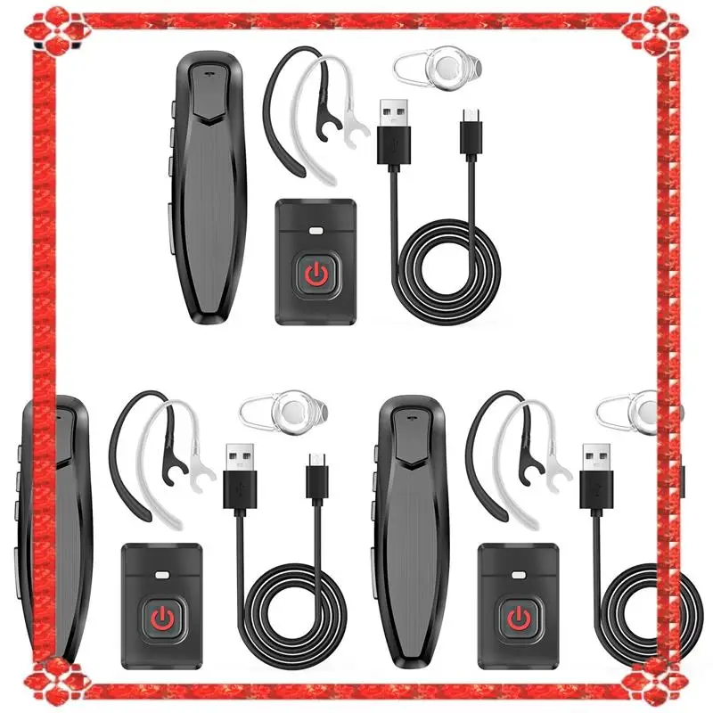 

24-Hour Delivery 3X Walkie Talkie Wireless Bluetooth PTT Headset Earpiece Hands-Free K Plug For Kenwood Microphone Headset BF-88