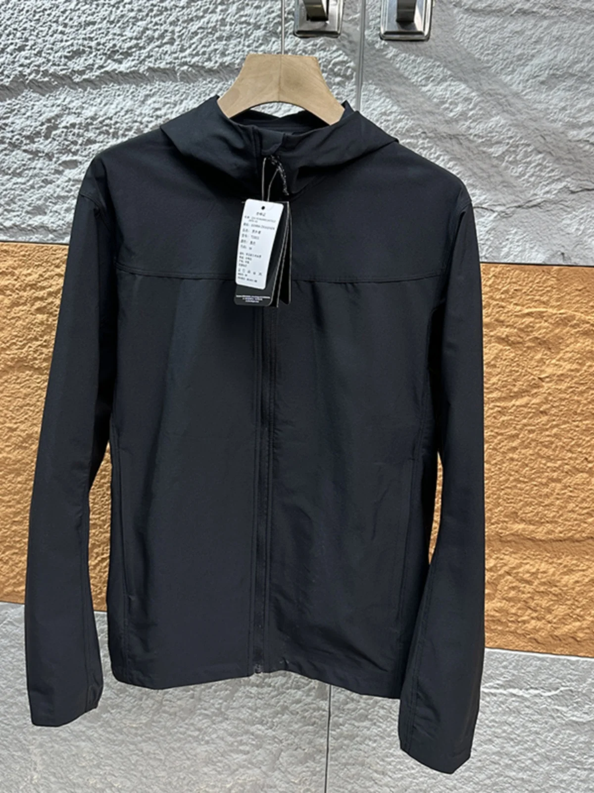 

Высококачественная мужская куртка с капюшоном, водонепроницаемая весенняя новинка Sle Faion, городское длинное пальто из полиэстера и спандекса на молнии