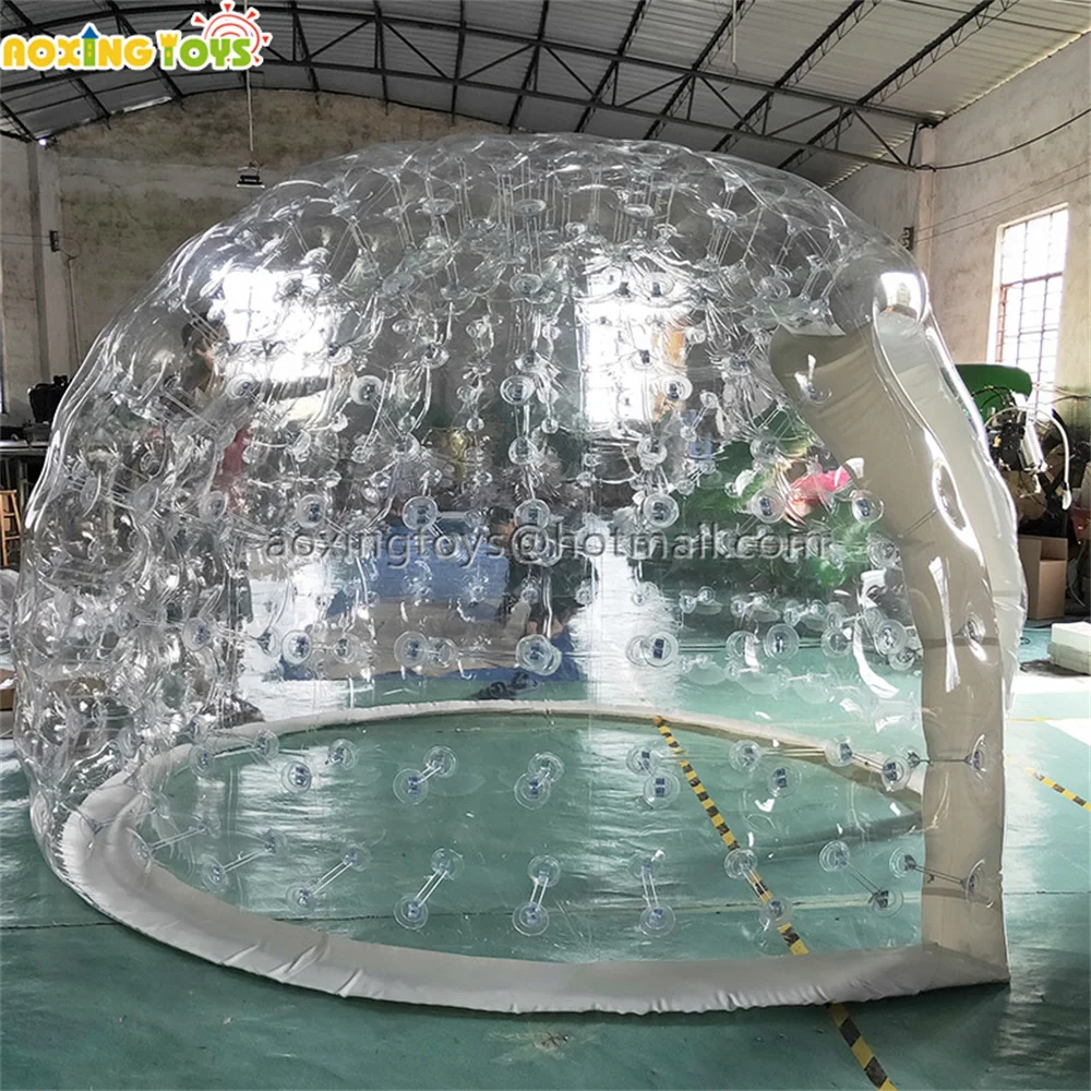 Outdoor Camping Inflatable Bubble Dome Transparent Tent Clear Igloo House For Restaurant Party Hotel For Sale