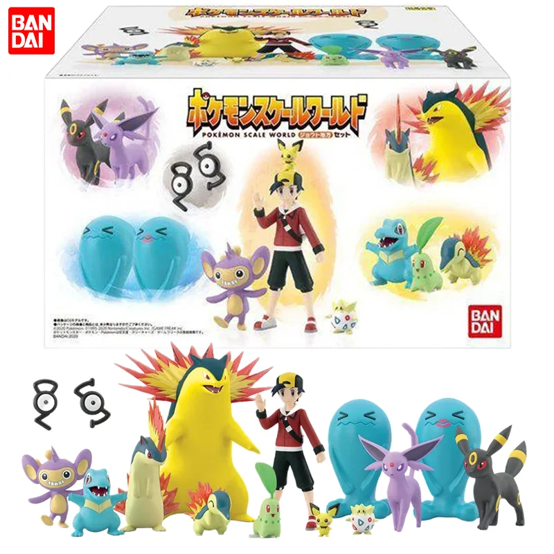 disponibile-originale-bandai-pokemon-scale-world-johto-regione-chikorita-espeon-cyndaquil-quilava-totodile-figure-action-toys