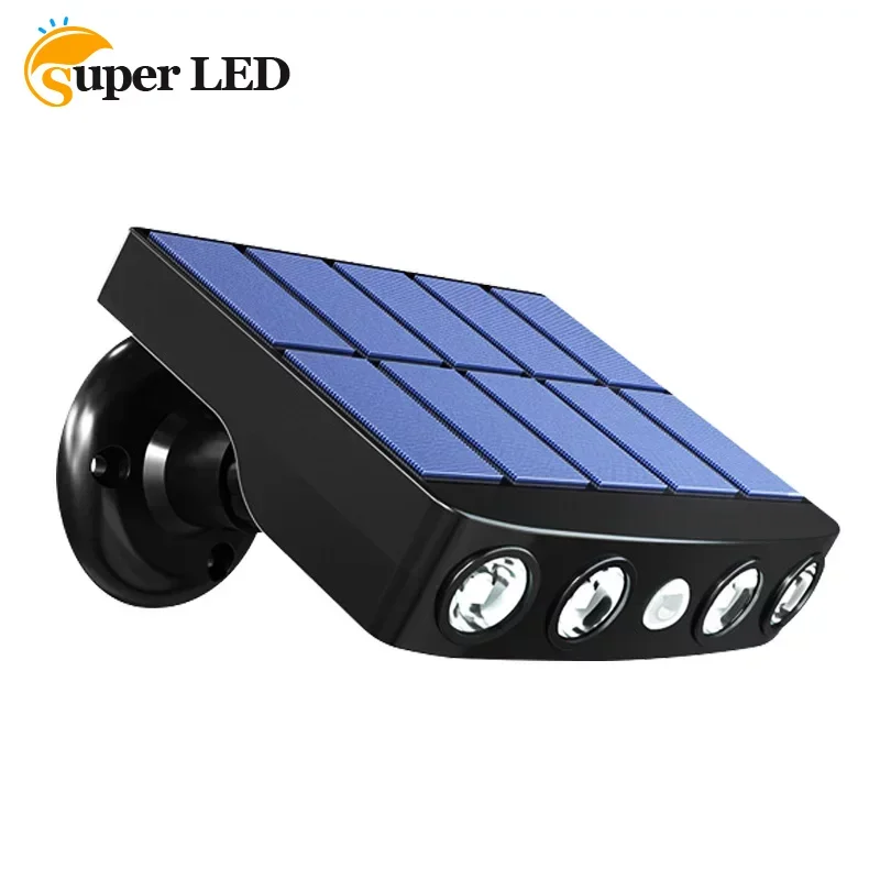 

Solar Wall Light Outdoor LED Street Lamps with Motion Sensor Waterproof Pathway Spotlight for Patio Yard Garden Solar Lamp