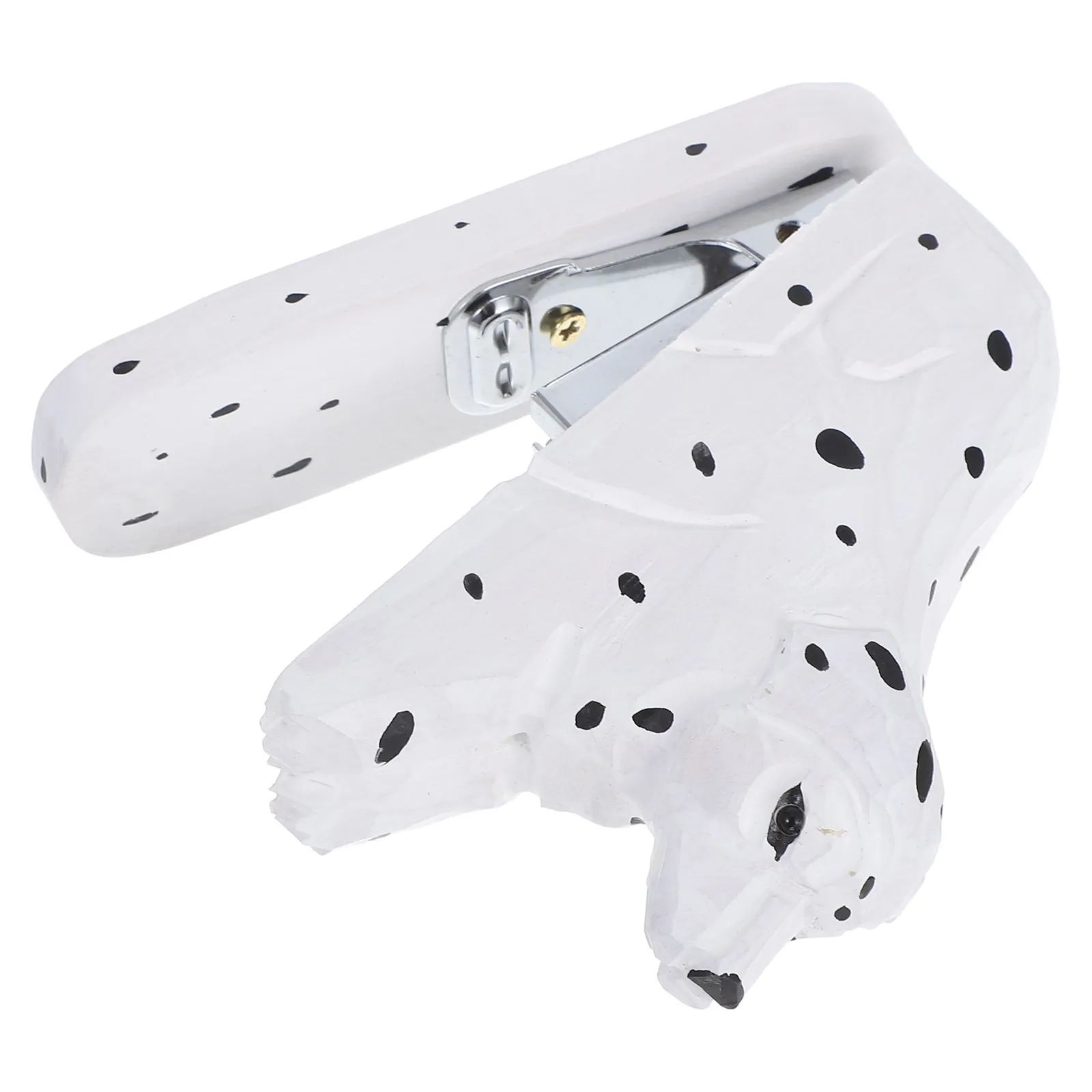 

Flamingo Shaped Stapler Cute Desk Accessory Mini Size Functional Design Office Supplies Dalmatian Office Stapler Elegant Decor