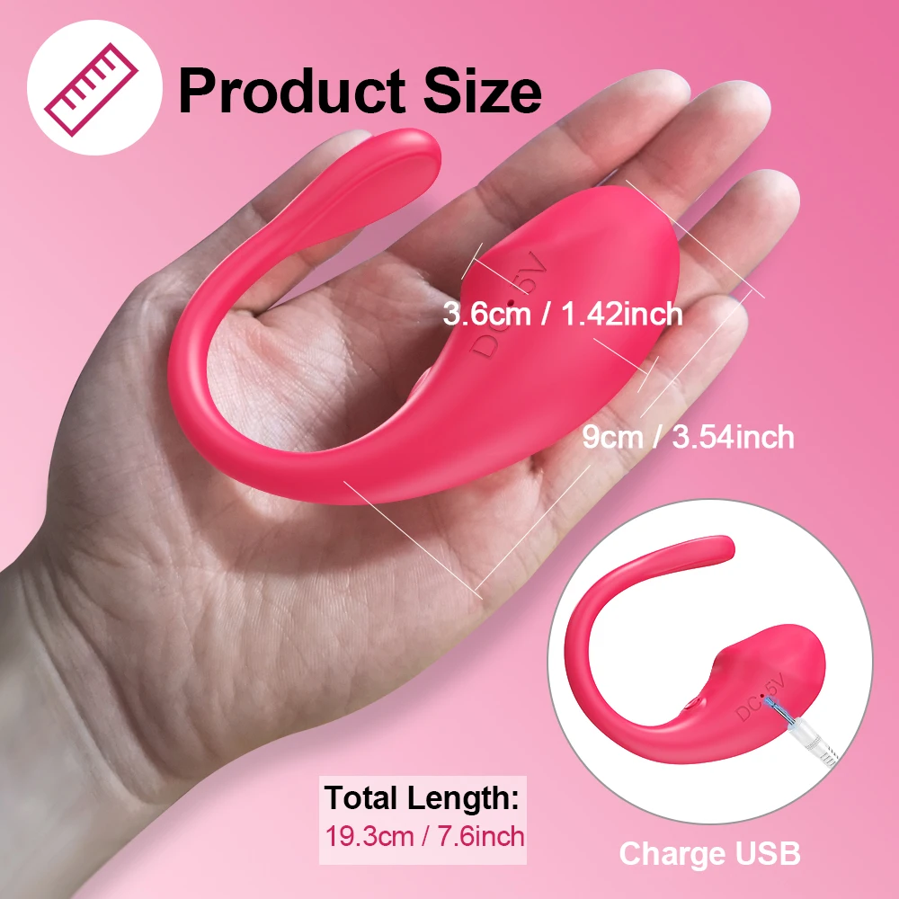 APP Control Clitoris Vibrator for Women Clitoral Stimulator Female G Spot Wearable Love Egg Vibrating Sex Toy Adult Supplies