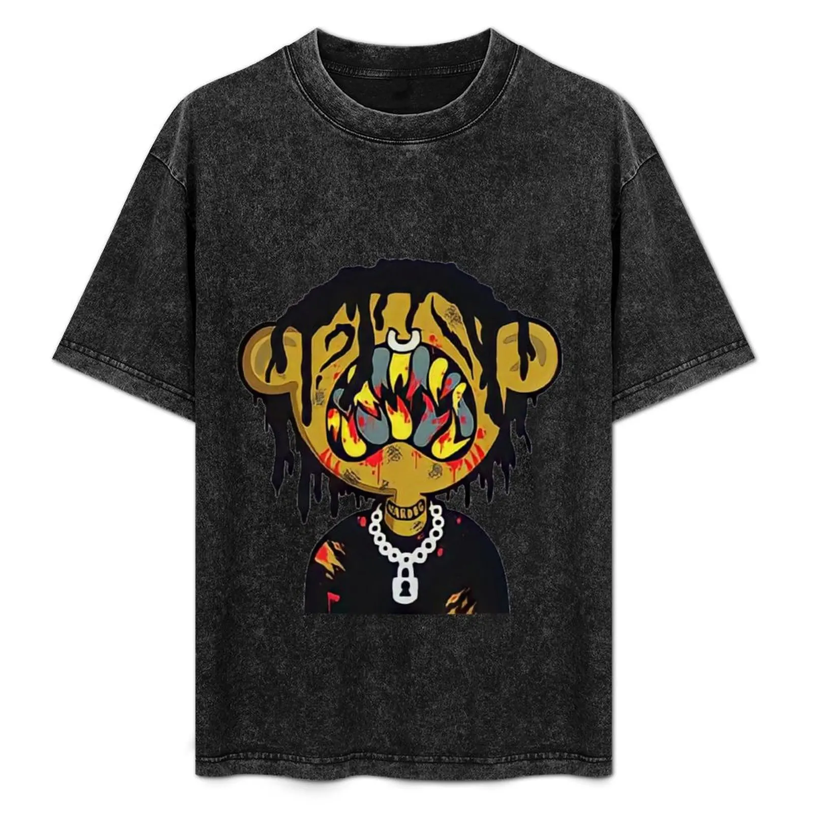 

Trash Zillakami fanart T-Shirt Casual Pattern Print Tee Shirt