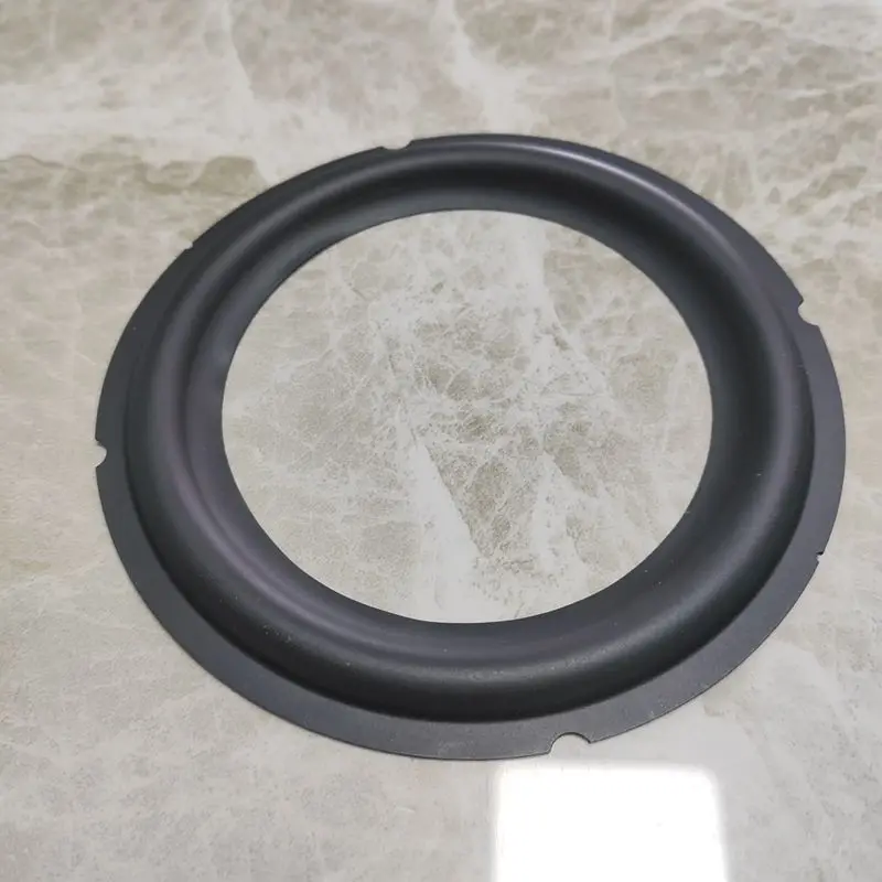 2Pcs 6.5 inch Speaker Rubber Edge Suspension 155mm Soft Surround Side Speaker Repair Parts