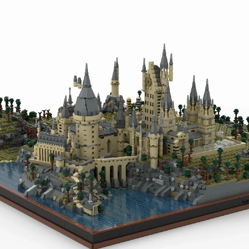 

11726pcs Magic Castle House Buildings Sets, City Apartment Store Architecture Modular Buildings Blocks Model Kit, Gift