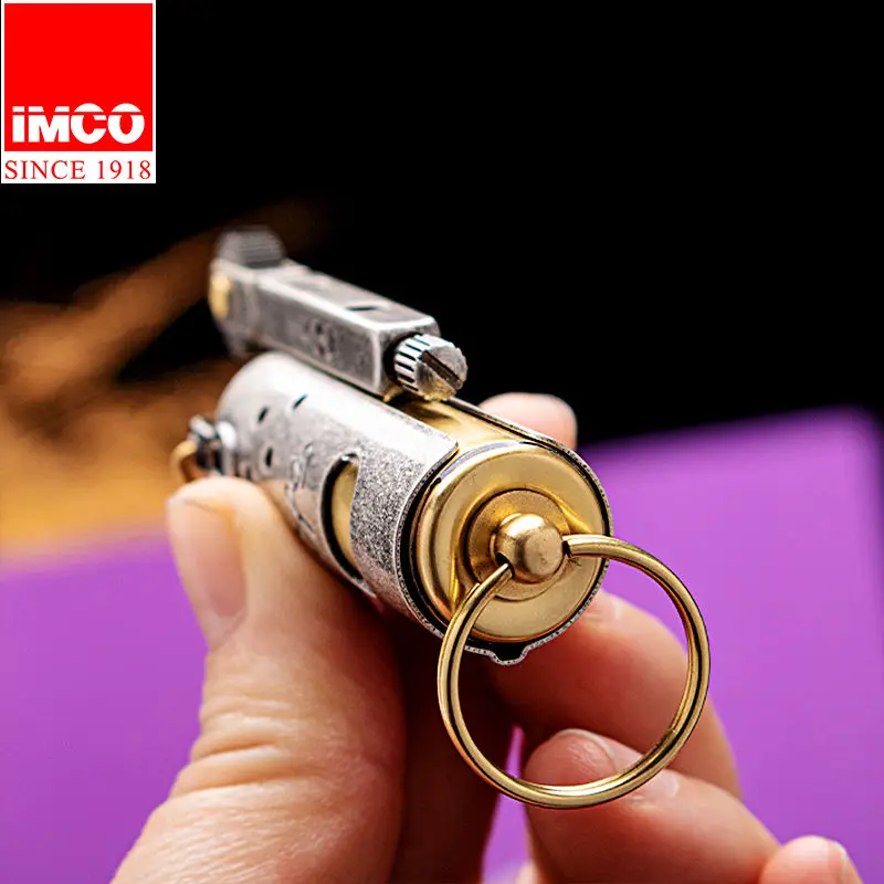 IMCO 5700 النحاس النقي خندق قضيب الكيروسين أخف شخصية الرجعية طبعة محدودة في الهواء الطلق يندبروف ولاعات أدوات التدخين