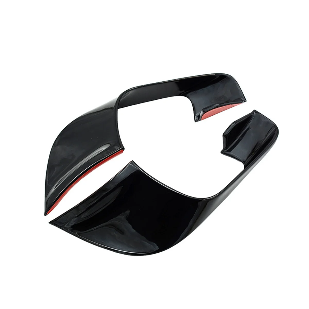 Fixed Wind Wing Motorcycle Wing Aerodynamic Fairing for R7 YZF R7 YZFR7 R7 2021 2022 2023 Bright Black