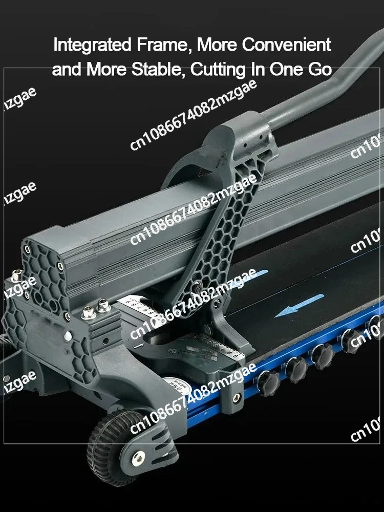 All Aluminum Alloy Tile Cutting Machine 1.2M, Industrial Grade 45 Degree Push Knife Floor Glass Cutter