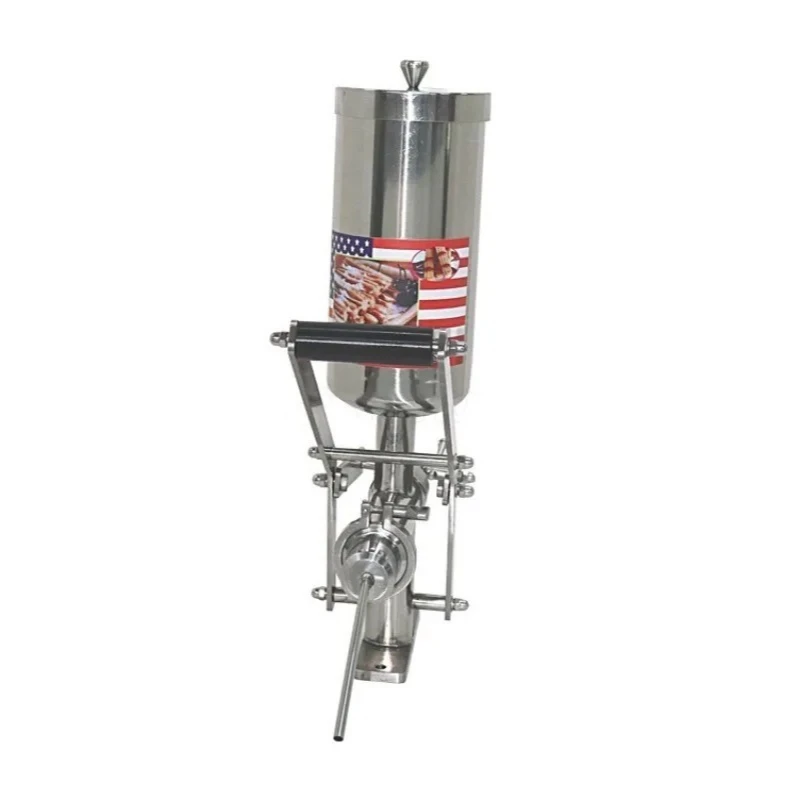 Manual Fritters Machine Latin Fruit Puff Bread Biscuit Core Filling Machine Cream Fruit Chocolate Equipment Sauce Machine