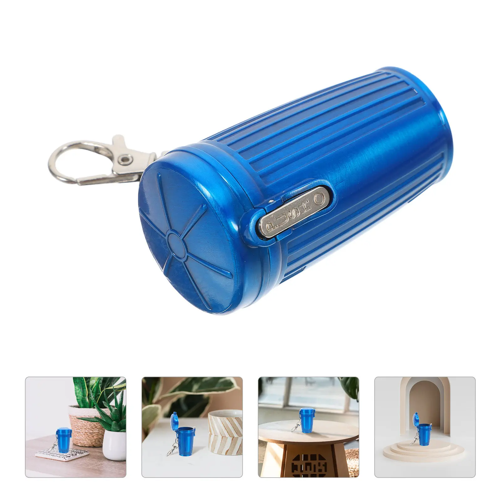 Ash Tray with Lid Ashtray for Purse Cigarette Wallet Holder Car outside Patio Bin