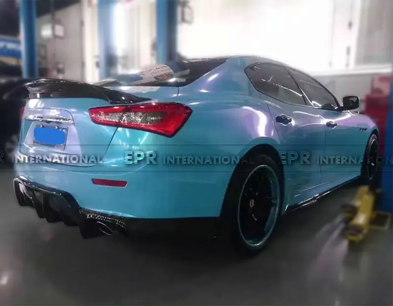 Rear Duckbill Spoiler for Maserati Ghibli  - ASpec Style Aero Performance Accessory
