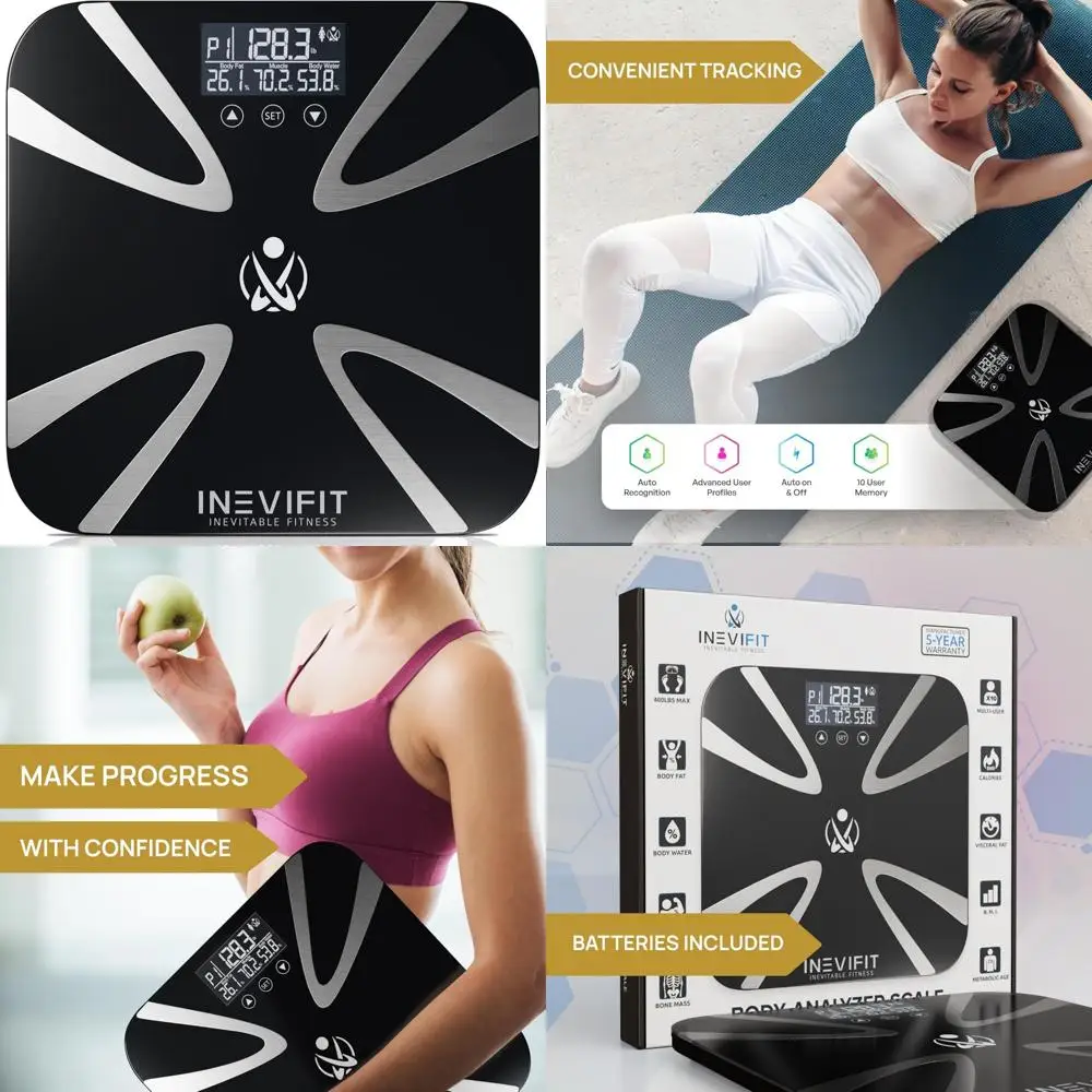 

Высокоточный цифровой анализатор состава тела — измеряет вес, жирность, воду, мышцы и многое другое для комплексного здоровья.