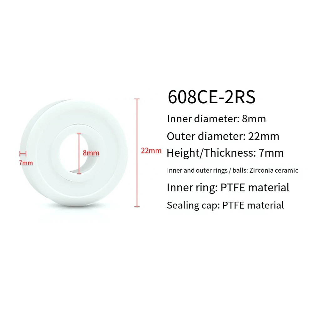 Low Friction 608-2R… - image