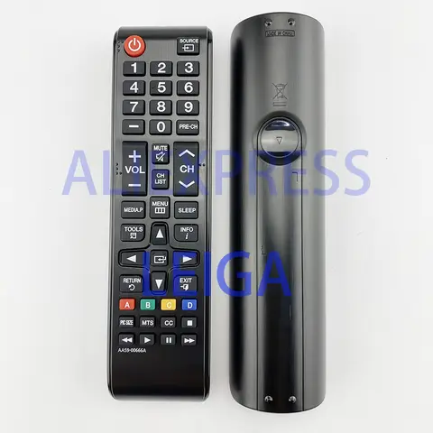 삼성에 적합한 스마트 LCD TV 리모컨 AA59-00666A, 범용 교체 리모컨, AA59 006666A 00714A 00622A UN55E UN32E