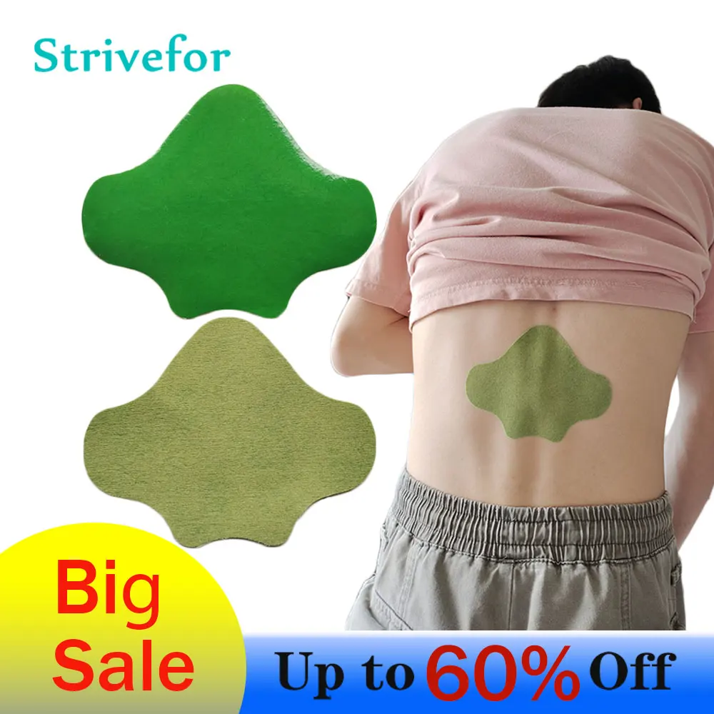 

8-40pcs Back Pain Plaster Hot Lumbar Spine Patch Wormwood Self-heating Moxibustion Stickers For Body Joints Pain Relief BT0089