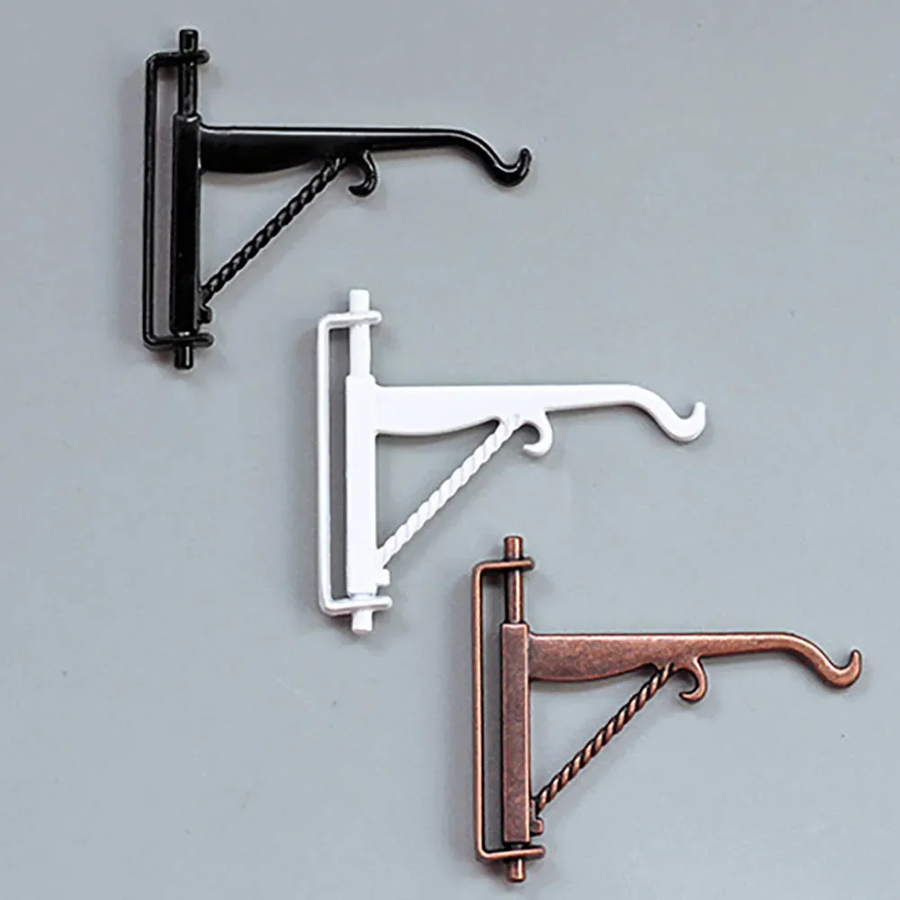 1/12 Doll House Miniature Metal Shelf Simulation Frame Bracket Model Toys for Mini Decoration Dollhouse Accessories