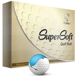 Caiton 12 stücke Kristall Golfbälle-2/3/4/5-Schicht und Low Resist-weich und stabil für alle Golfer-usga r & a cert