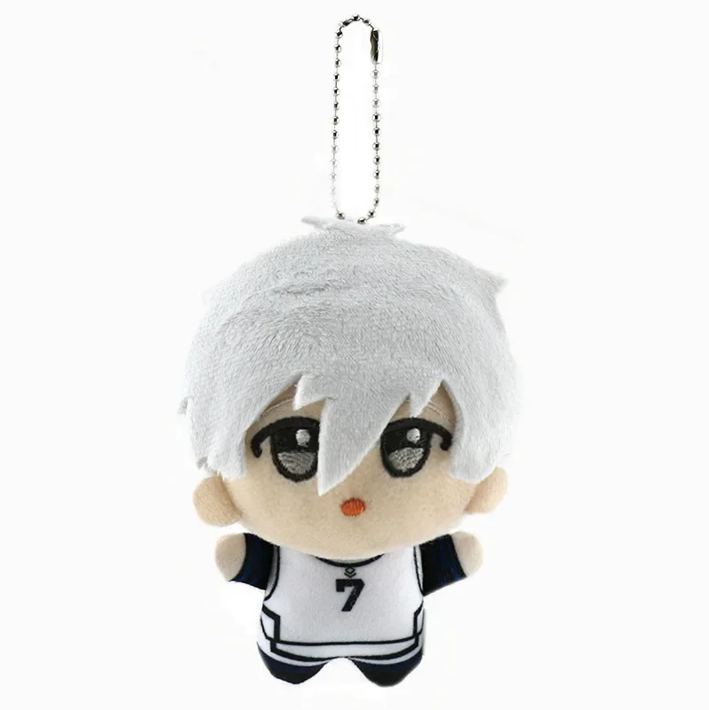 10cm New Blue Lock portachiavi con ciondolo in peluche Isagi Yoichi Nagi Seishiro Mikage Reo Rin Itoshi Itoshi Sae Action Doll Toy Bag Gift