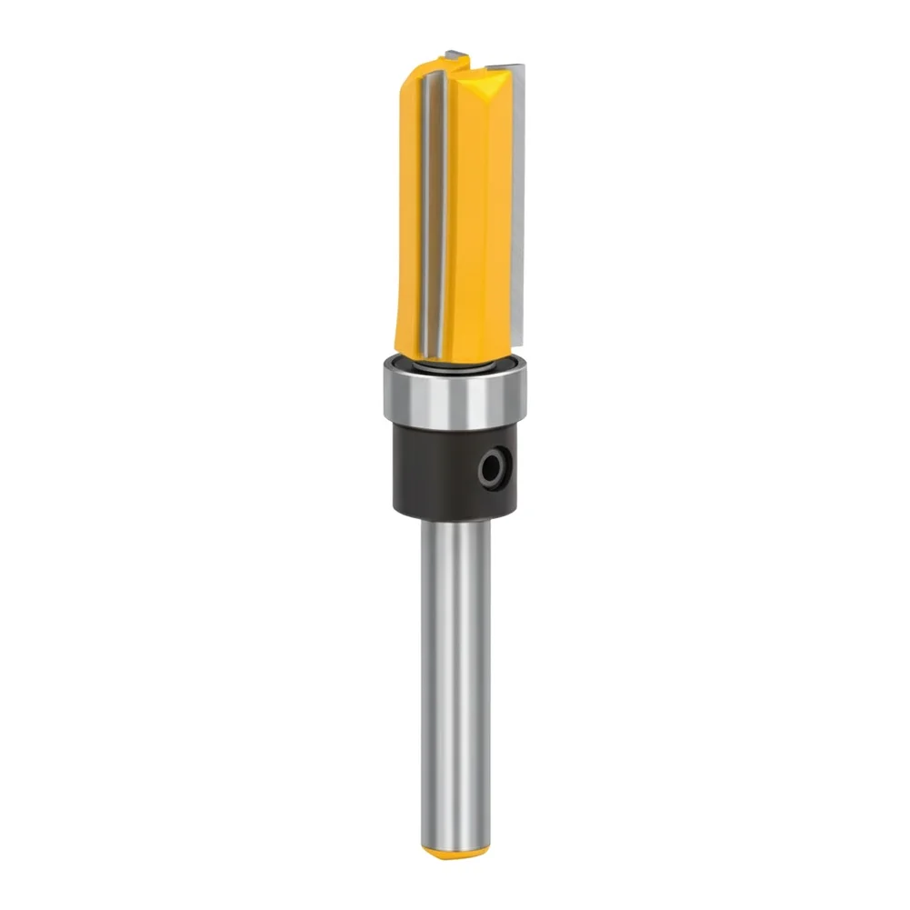 

For Floor Splicing 3-flute Router Bit Contour Cutting Tool For Wood Carbide Cutting Tip Stable Contour Guidance