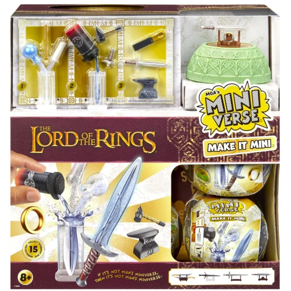 New Mini Verse Lord of The Rings DIY Make It Create A Replica of The Lord of The Rings Mini Weapon Sword Toys Gifts