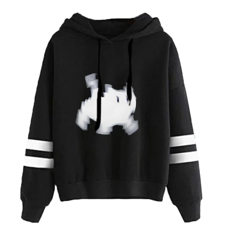 

Повседневная женская одежда, Лидер продаж, повседневные женские толстовки, модные пуловеры, универсальные толстовки в полоску для бега с принтом, спортивный стиль