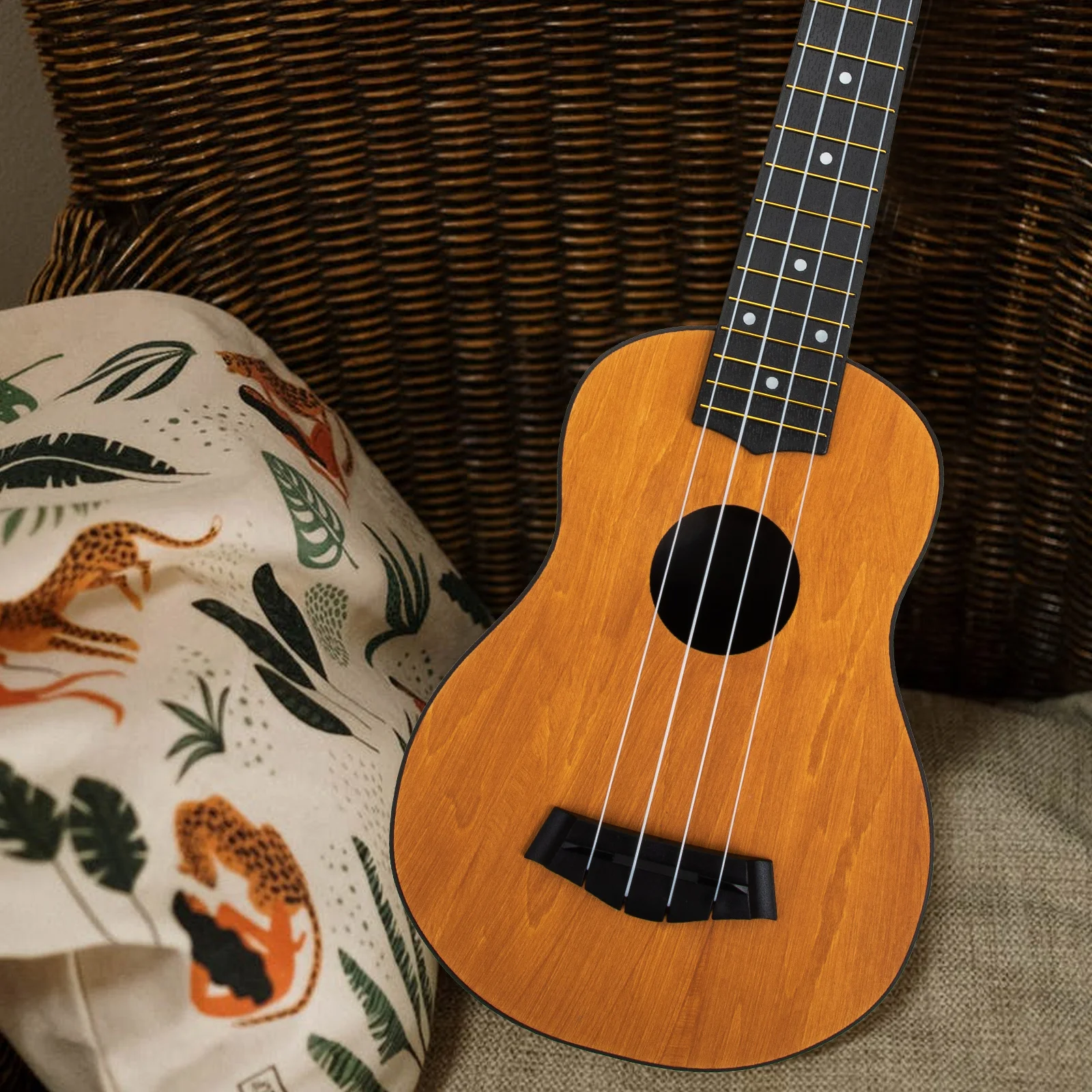 

Guitars for Kids Ukulele Beginner Musical Instrument Child Soprano Toddler Instruments
