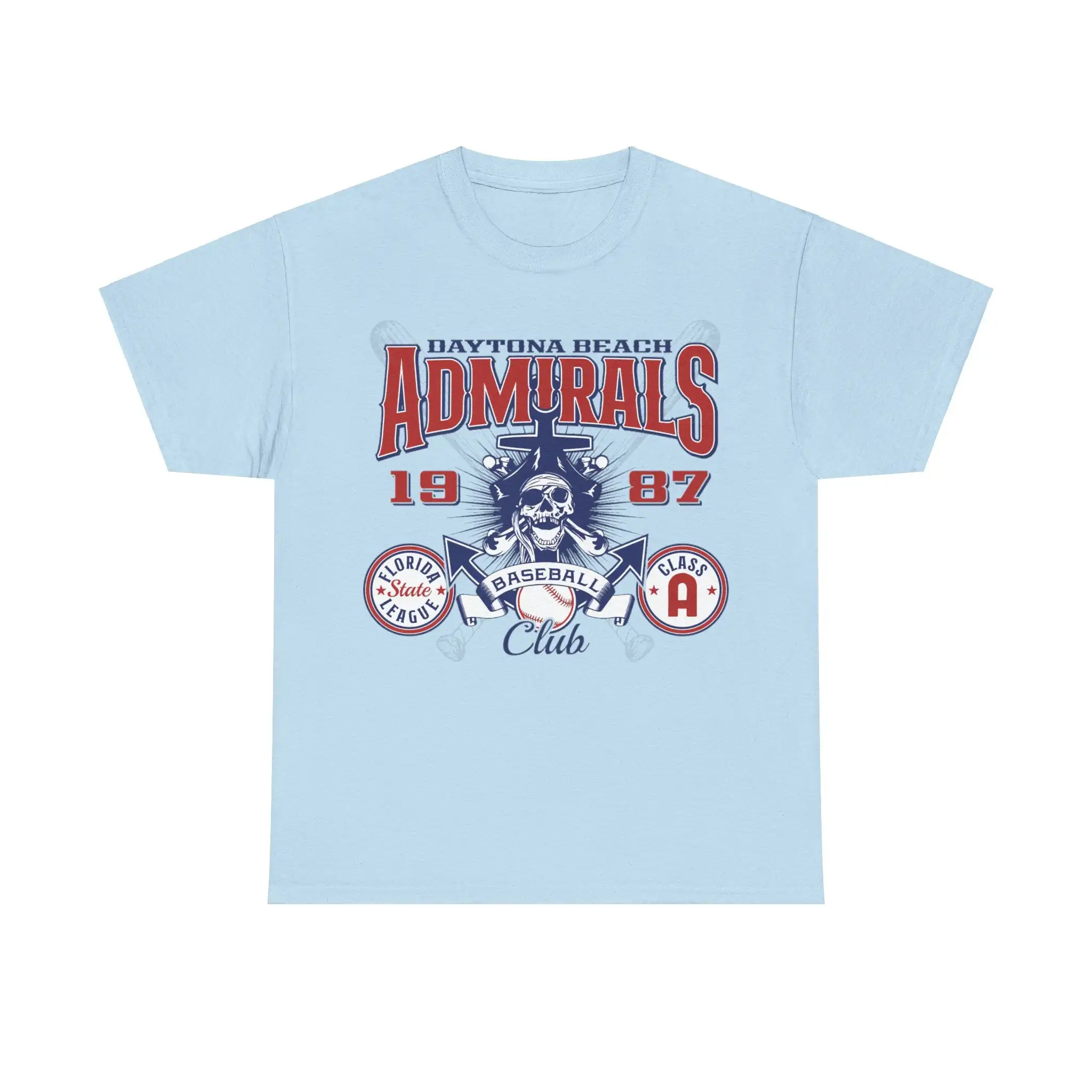 Daytona Beach Admirals Florida Baseball Team T-shirt