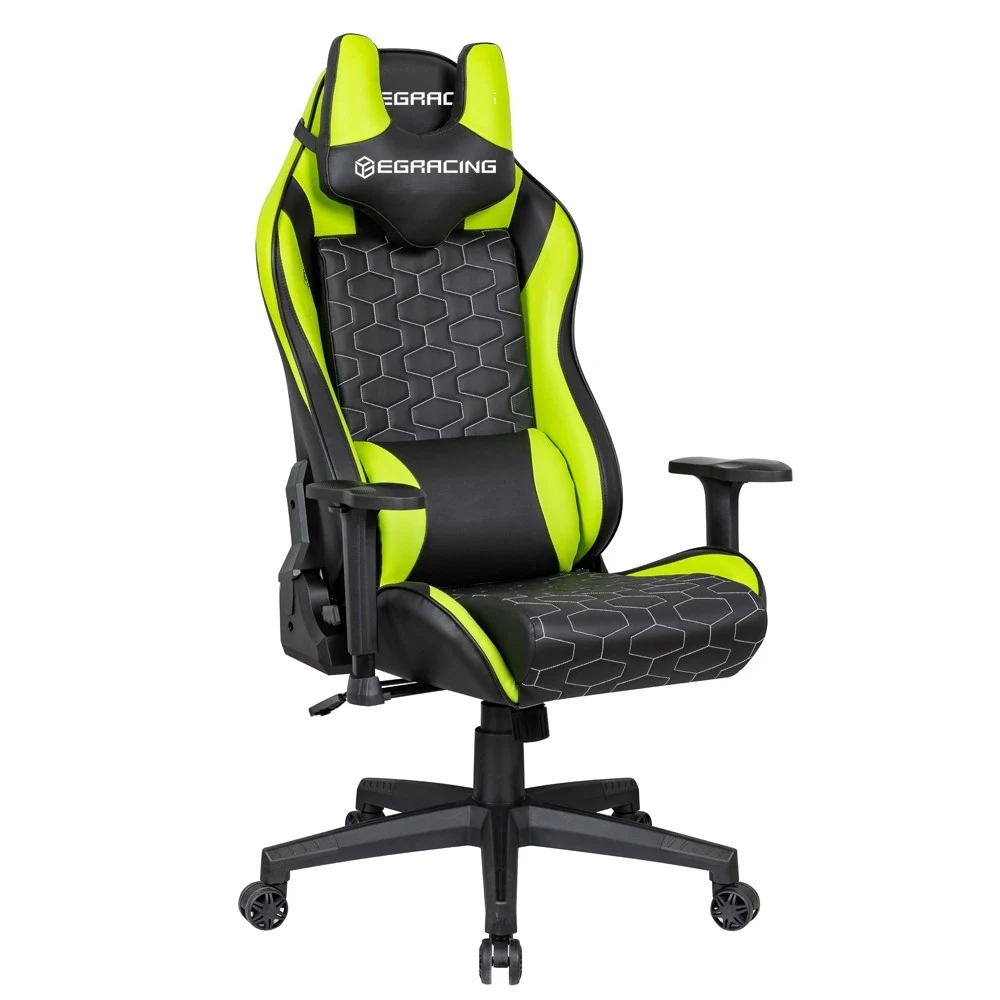 

Free Sample Cheap PC Wholesale PU Leather Cooling Gaming Chair With Adjustable Armrest And Reclining Function