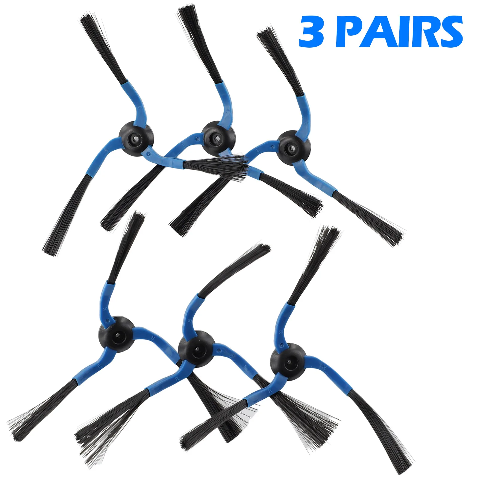 3pairs Side Brushes For Samsung Navibot Robot VC-RM84V SR8845 Vacuum Cleaner Replacement Parts Home Appliance Parts