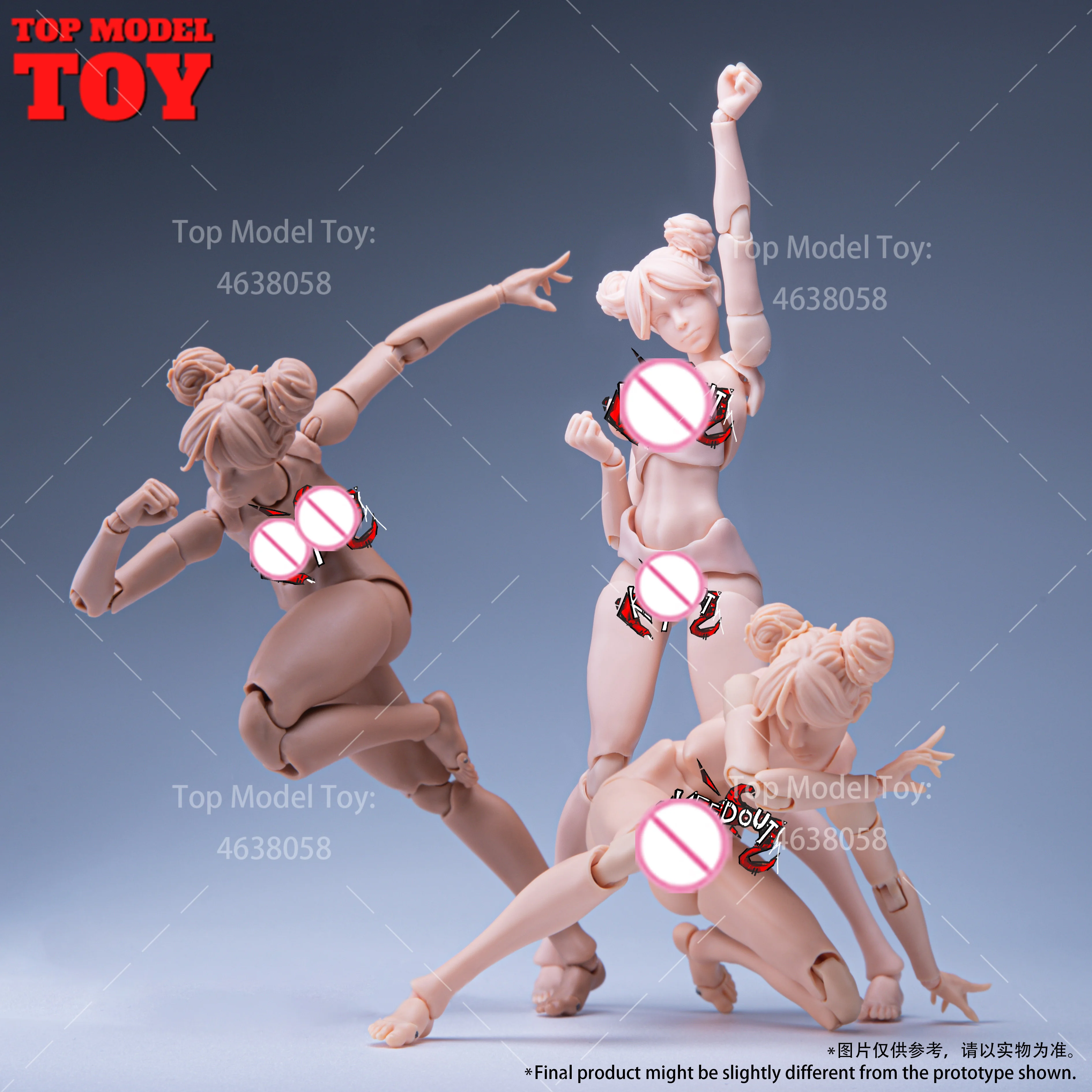 

In Stock Original Romankey X COWL 1/12 Scale Super Flexible Girl Joint Body 15.8cm Female Soldier Action Figure Dolls Model