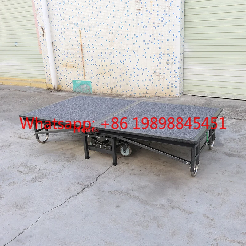Premium Welded Folding Stage | Portable Mobile Event Stage
