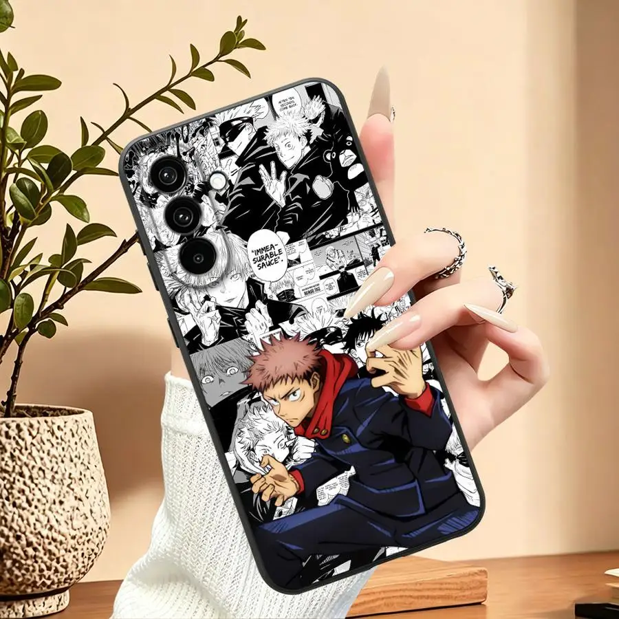 J-Jujutsus K-Kaisens Comics Phone Cover Case for Samsung Galaxy A57 A25 A16 A55 A73 A51 A52 A36 A05 A23 A37 A53 A17 A06 A15 A41