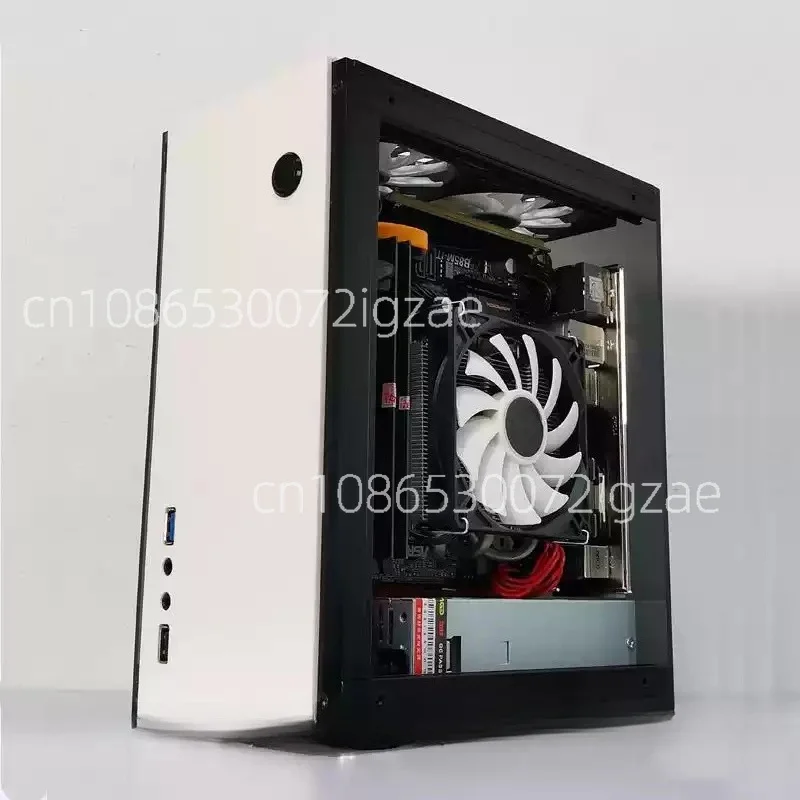 Out of stock, please do not place an order easily. A31S Mini Itx Side Transparent Chassis, Small 1u Power Supply