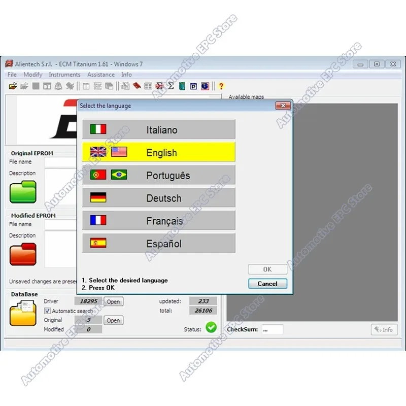 Vivid Workshop DATA 2018.01v+ECM Titanium 1.61 with 26000+ Drivers ECU Tool Compatible with Windows 7/8/10 - Driver ECM 18259